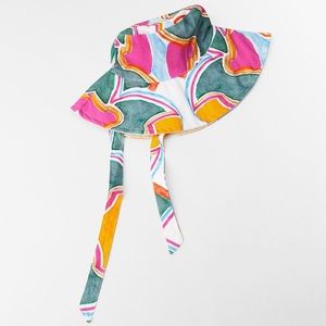 PRINTED BUCKET HAT ZARA